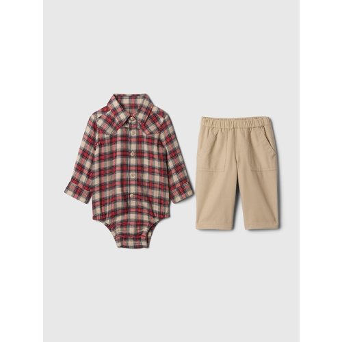 Baby Flannel Outfit Set | Gap 3-6 month