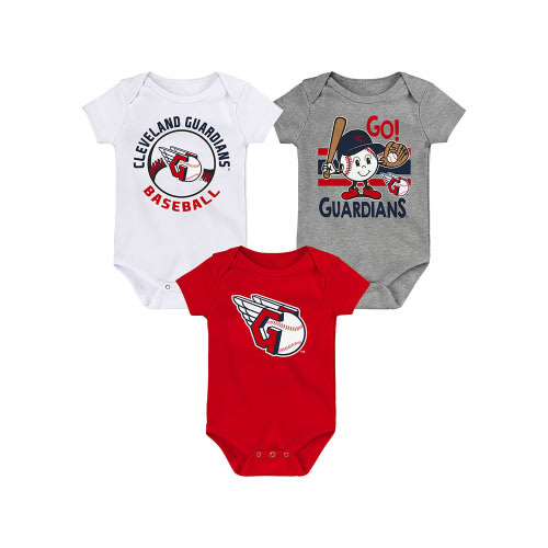 Cleveland Guardians Baby Red Stadium Style One Piece