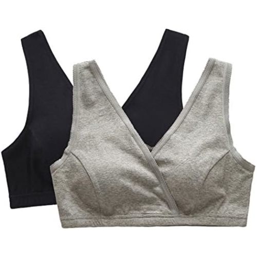Women's Cotton Tank Sleep Bra for Maternity and Nursing