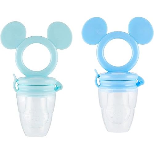 Disney Mickey and Minnie Teether with Fruit Feeder - Safe and Durable Design for Soothing Your Baby's Teething Pains