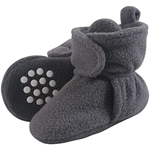 Luvable Friends Baby Girls' Cozy Fleece Booties