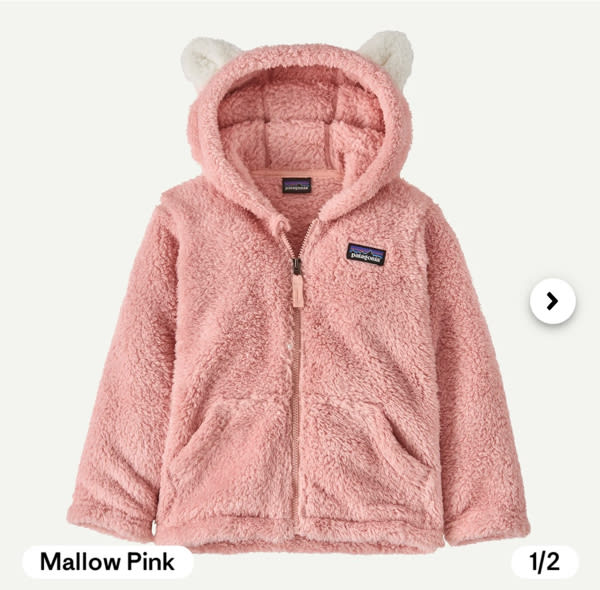 Patagonia Baby Furry Friends Fleece Hoody