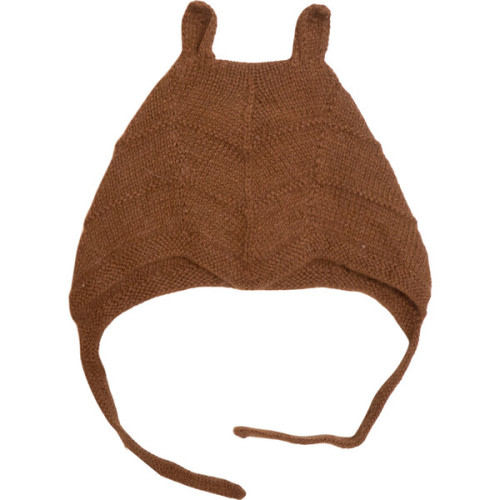 Alpaca Baby Hat, Nougat