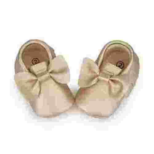 Bonario Baby Girls Dress Shoes Infant Mary Jane Bowknot Flats None-Slip Sole Princess Shoes for Newborn 3-18 Months