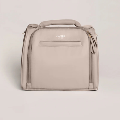 JuJuBe Signature Insulated Washable Lunch Bottle Bag - Taupe