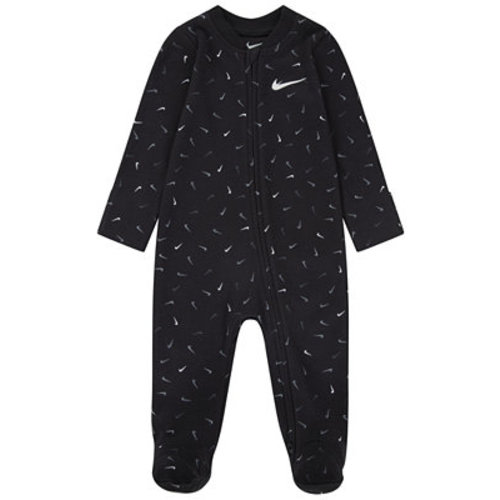 Baby Girls Swoosh Logo Footed Coverall