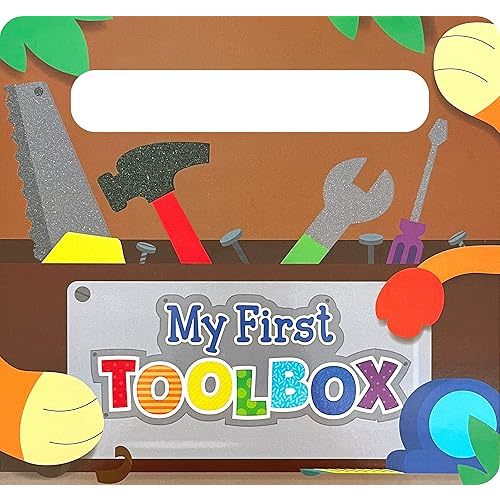 My First Toolbox - Children's Sensory Touch and Feel Board Book with Handle Board book – June 27, 2022