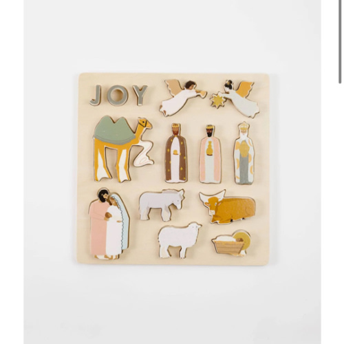 Nativity Wooden Puzzle | littlelightcollective