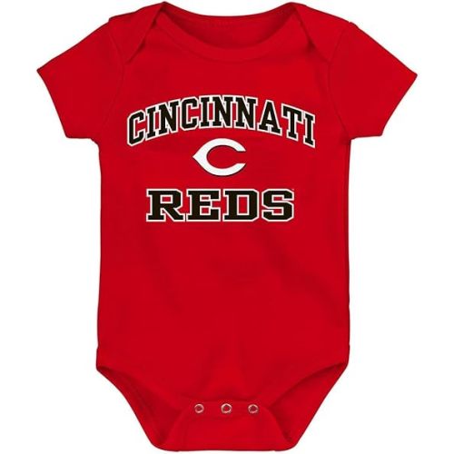 Outerstuff MLB Officially Licensed 0-24 Months City Headline Arch Logo Creeper Bodysuit Romper