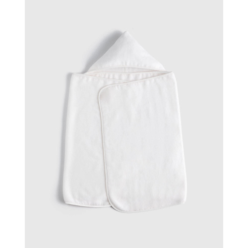 QUINCE Organic Turkish Cotton Baby Bath Bundle 8-Pack in White