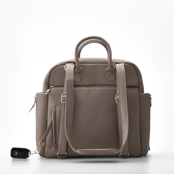 The Ayla Diaper Bag - Pebble