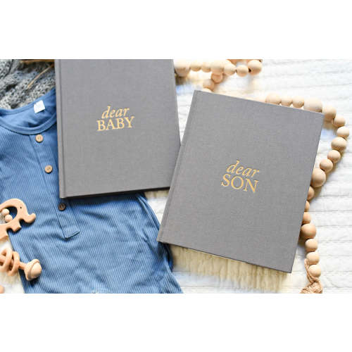 Duncan & Stone Dear Son Prompted Prayer Journal & Childhood Keepsake – Duncan & Stone Paper Co.