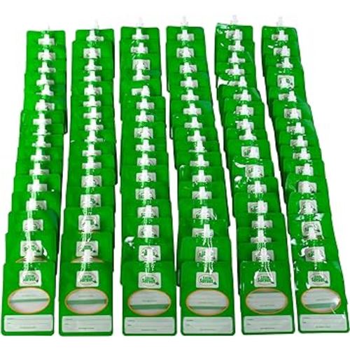 Disposable 6oz Baby Food Storage Pouch Containers, 96 Pack- Write What You Want Squeezable Pouches- Make Homemade Organic Food for Babies/Toddlers- Works with Most Filling Stations Including Infantino