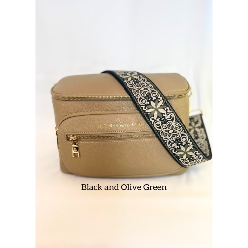 Zoey Crossbody Bag-Brown + Strap