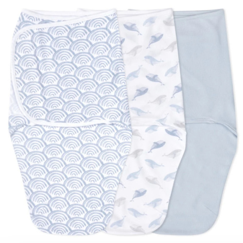 At Sea Easy Swaddle With No Zipper 0-3M