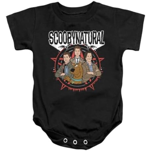 SM 6 MONTH Supernatural Scoobynatural Unisex Infant Snap Suit for Baby