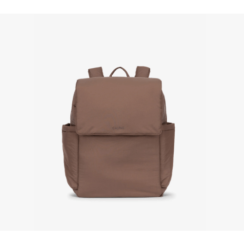 Diaper Backpack with Laptop Sleeve - Hazelnut