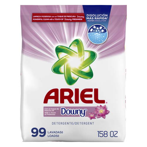 Ariel with a Touch of Downy Freshness Powder Laundry Detergent, 158 oz, 99 Loads
