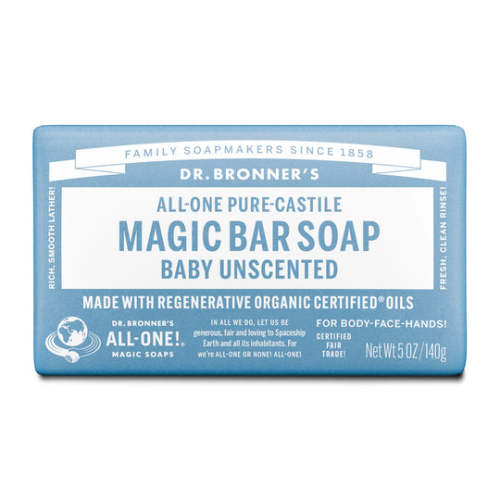 UNSCENTED PURE-CASTILE MAGIC BAR SOAP
