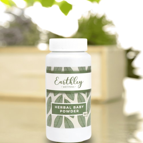 Herbal Baby Powder- All-Natural Soothing Baby Powder