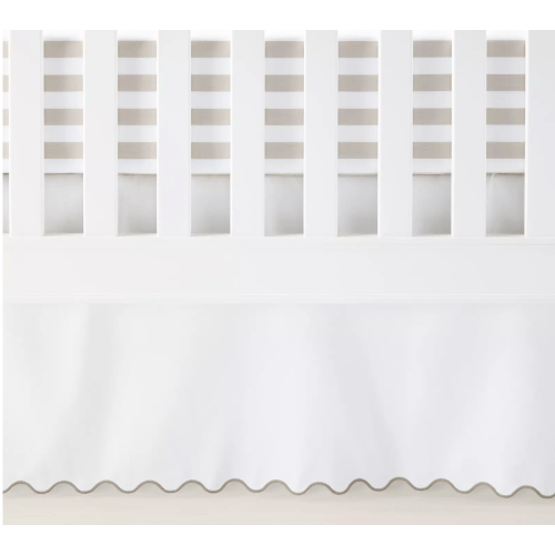 Wave Crib Skirt | Serena and Lily