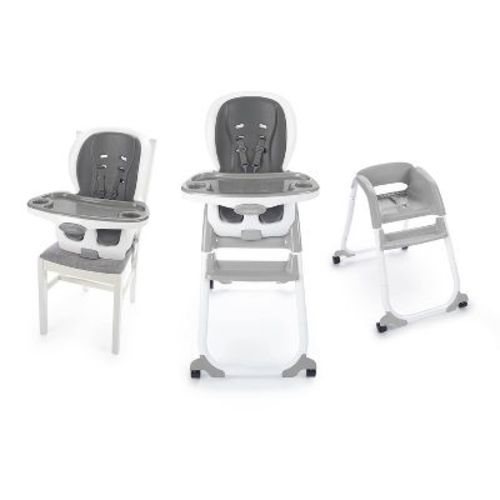 Ingenuity Smartclean Trio Elite 3-in-1 High Chair, Toddler Chair & Booster Seat - Slate