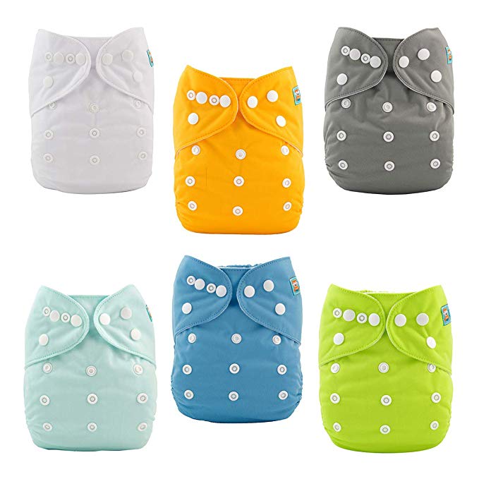 Baby Cloth Diapers - Multicolor