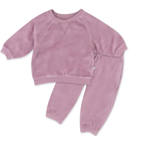 Velour Sweatsuit | Honest Baby Clothing