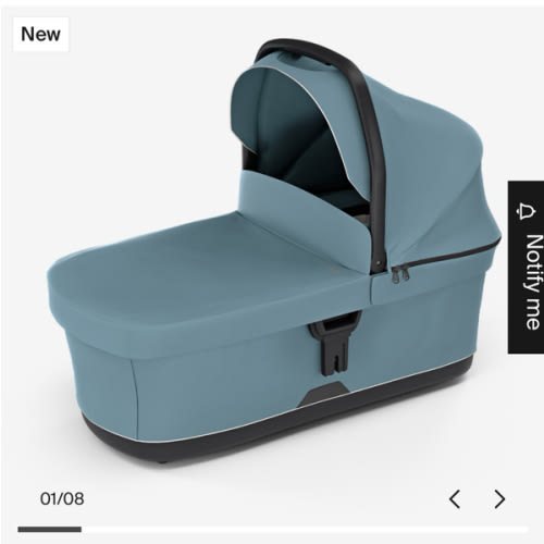 Thule bassinet - blue