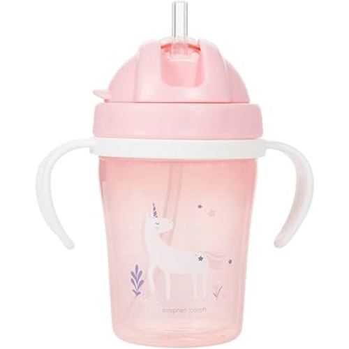 Stephen Joseph Straw Cups, Unicorn, One Size