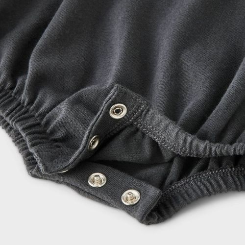 Baby Here For The Snuggles Romper - Cat & Jack™ Black 6-9m