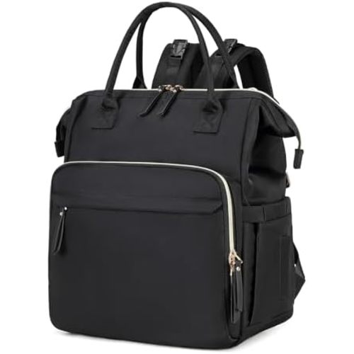 Large Diaper Bag Tote, 14 Pockets Stylish Baby Bag with Stroller Clips and 3 Insulated Pockets, Baby Shower Essentials