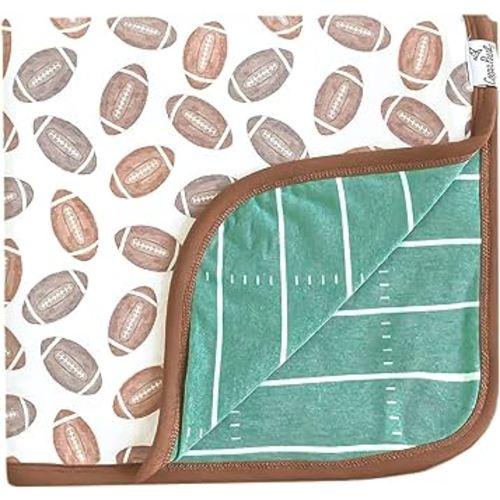 Copper Pearl Three-Layer Baby Blanket: Soft Baby Quilts for Boys and Girls | Breathable, Cozy, Toddler Blanket | Baby Quilt for Newborns | 46x46 Premium Polyester/Rayon | Blitz