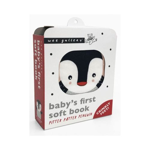Pitter Patter Penguin (2020 Edition) - (Wee Gallery Cloth Books) by Surya Sajnani (Bath Book)