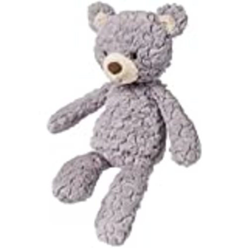 Mary Meyer Putty Bear Small Teddy Bear Soft Toy, Grey