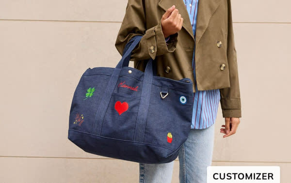 Large Custom Icon Tote - Large