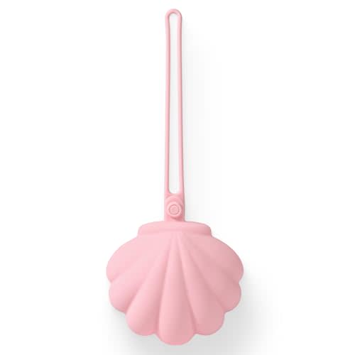 CLYMENE Silicone Pacifier Holder Case, Newborn Paci Holder for Diaper Bag & Stroller, Blossom