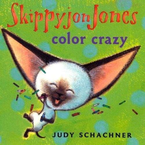 Skippyjon Jones: Color Crazy - by Judy Schachner (Board Book)