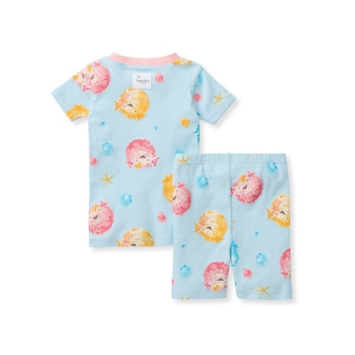 Puffer FIsh Organic Cotton Baby Pajamas 24 Months
