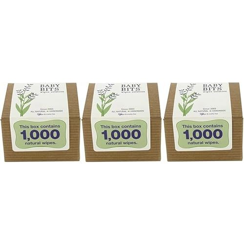 Wipes Solution - Makes 1,000 Natural Wipes & Made in the USA! (3 Pack)