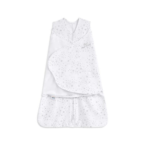 HALO Innovations Sleepsack Swaddle Midnight Moons Grey Cotton 1.5 TOG