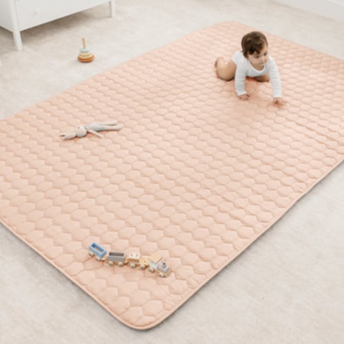 Premium Play Mat with Non-Slip Bottom, Rectangle, Large