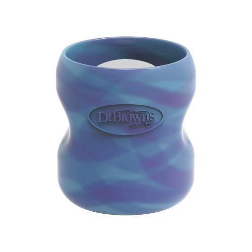 Dr. Brown's Wide-Neck 100% Silicone Baby Bottle Sleeve, Glow-in-the-Dark, 5oz