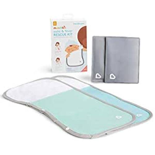 Amazon.com : Munchkin® TheraBurpee Colic & Fever Rescue Kit with Hot & Cold Therapy Burp Cloths : Health & Household