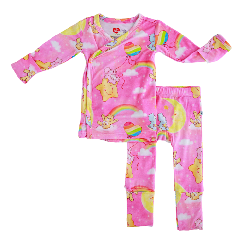 Care Bears Baby™ pink stars kimono set