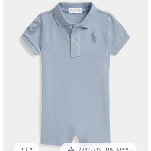 Big Pony Cotton Mesh Polo Shortall