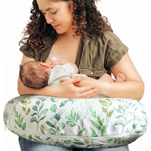 Boppy Nursing Pillow – Firm Ergonomic Support for Breast & Bottle Feeding