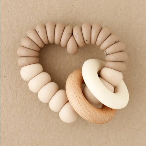 Heart Teether Rattle