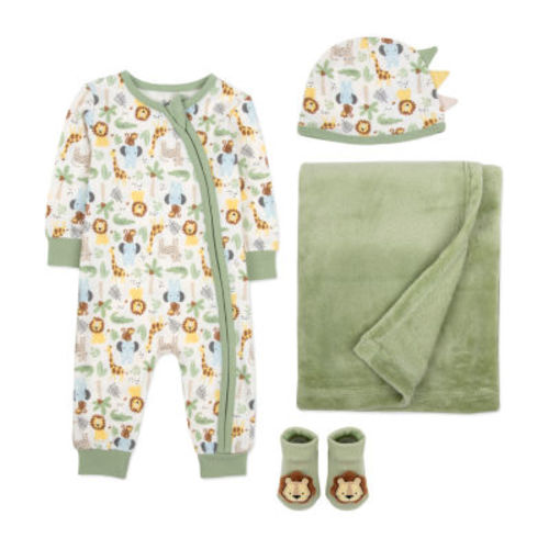 Baby Essentials Baby Boys 4-pc. Baby Clothing Set
