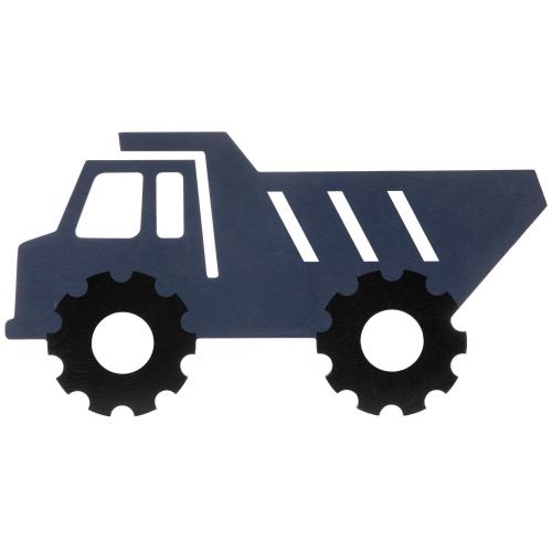 Blue Dump Truck Wood Wall Decor